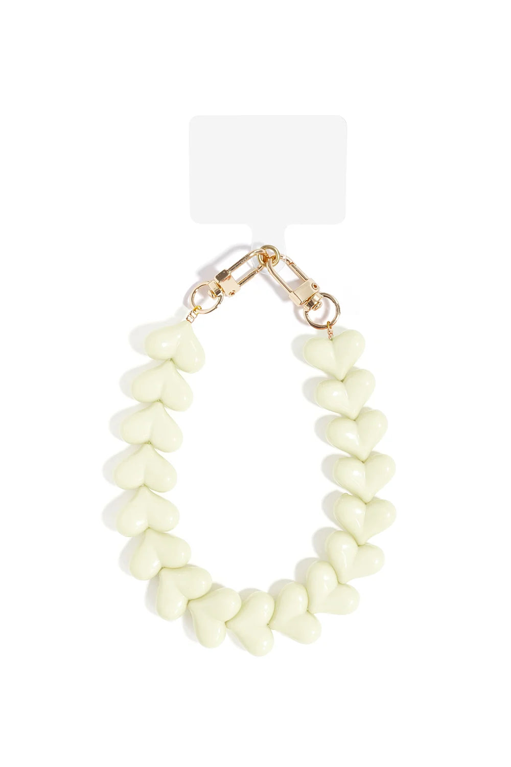 Beads Phone Cord - Wit