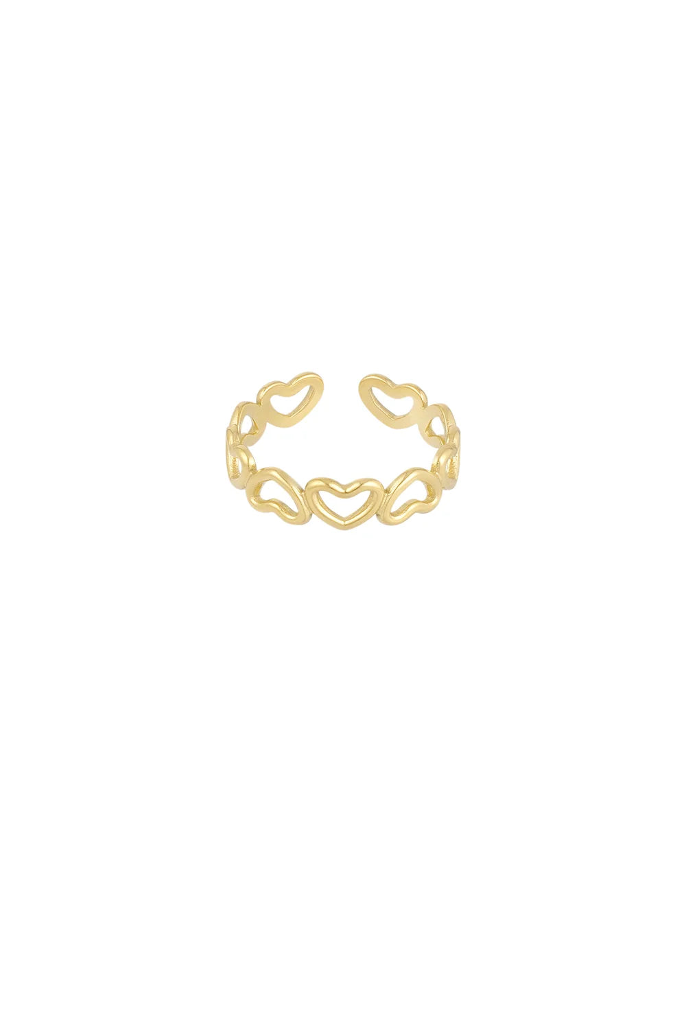 Love All Over Ring - Goud