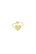 Lover Hart Ring - Goud