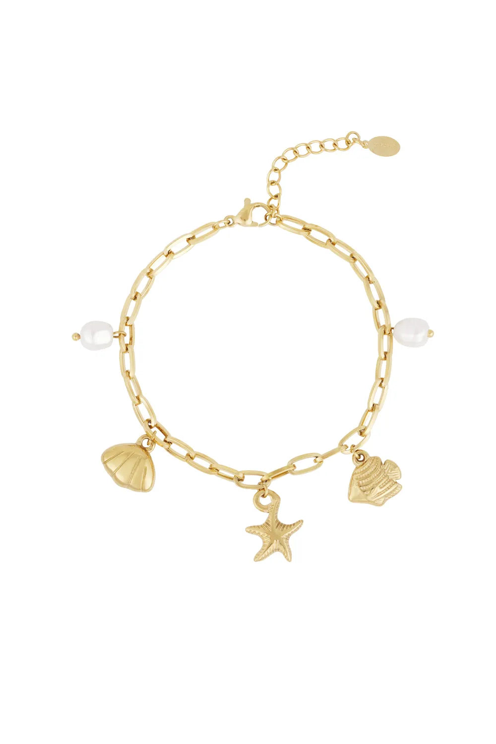 Summer Charms Armband - Goud