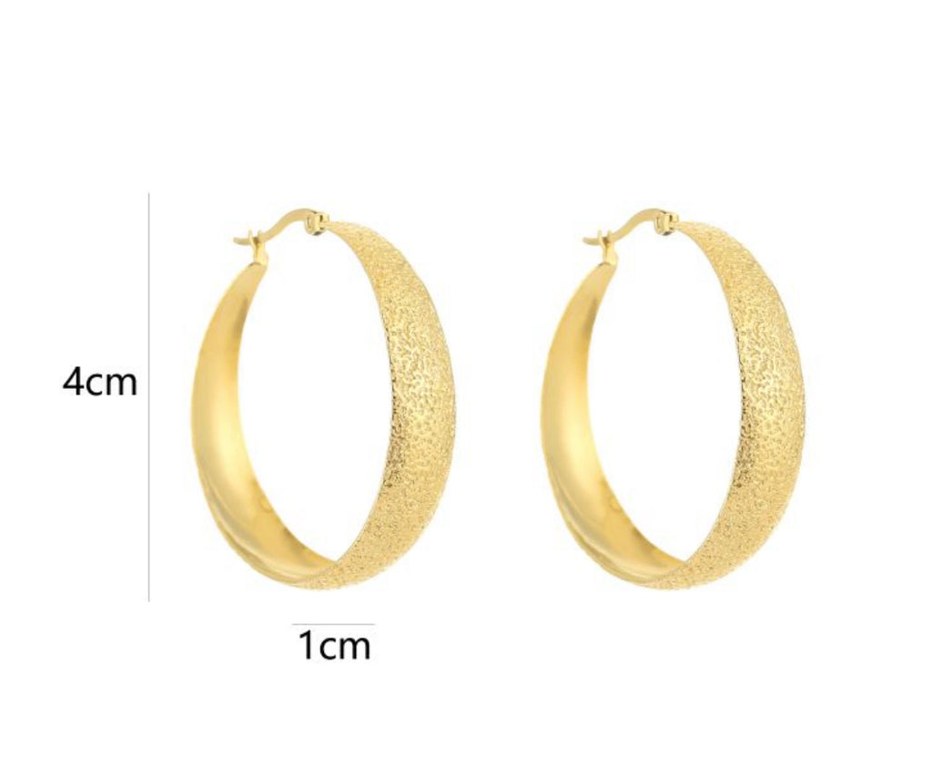 Printed Hoops