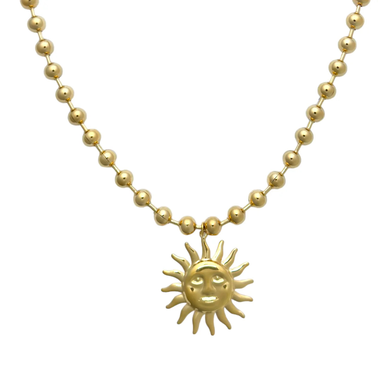 Zon Ketting - Goud