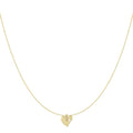 Heart pearls ketting
