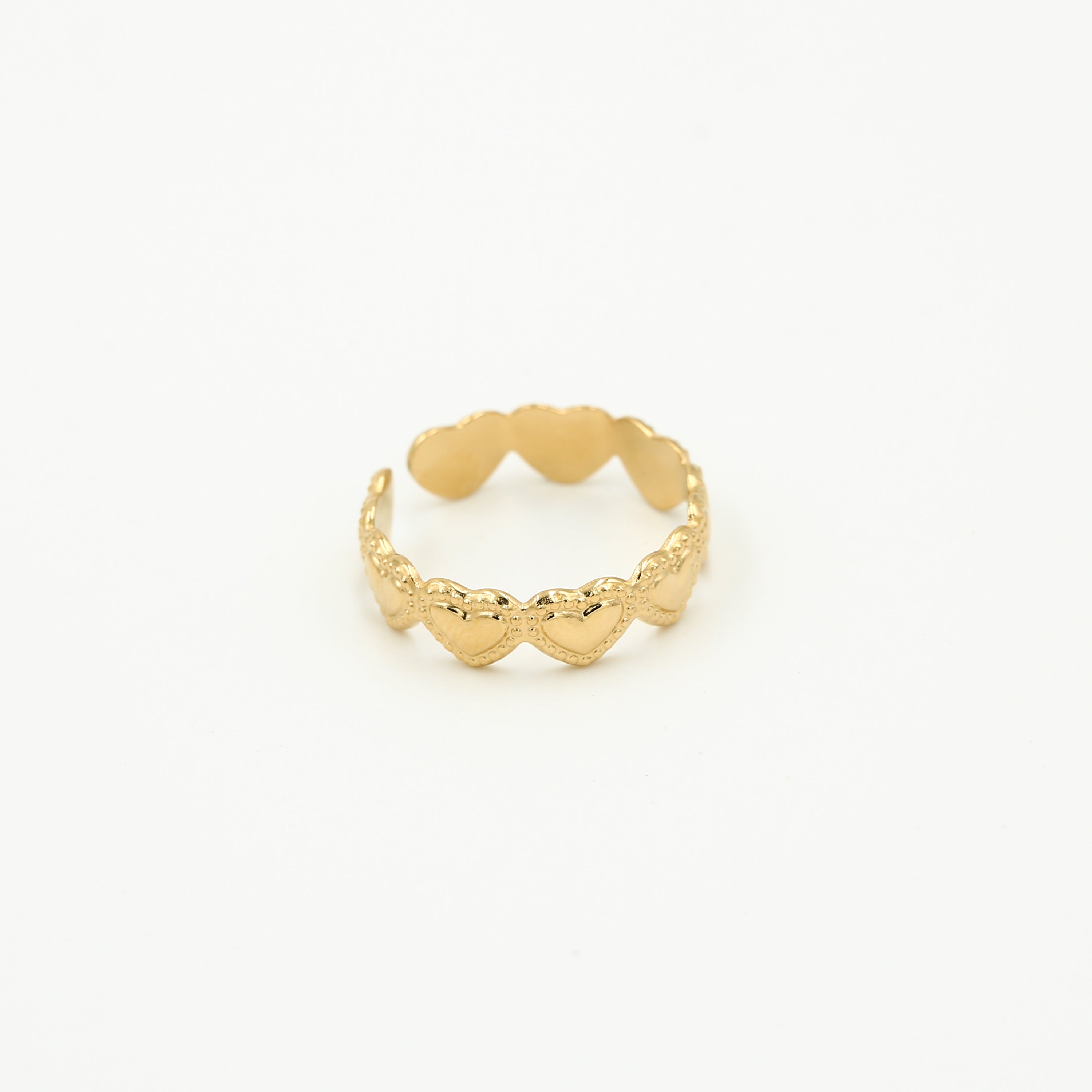 Structured Heart Ring