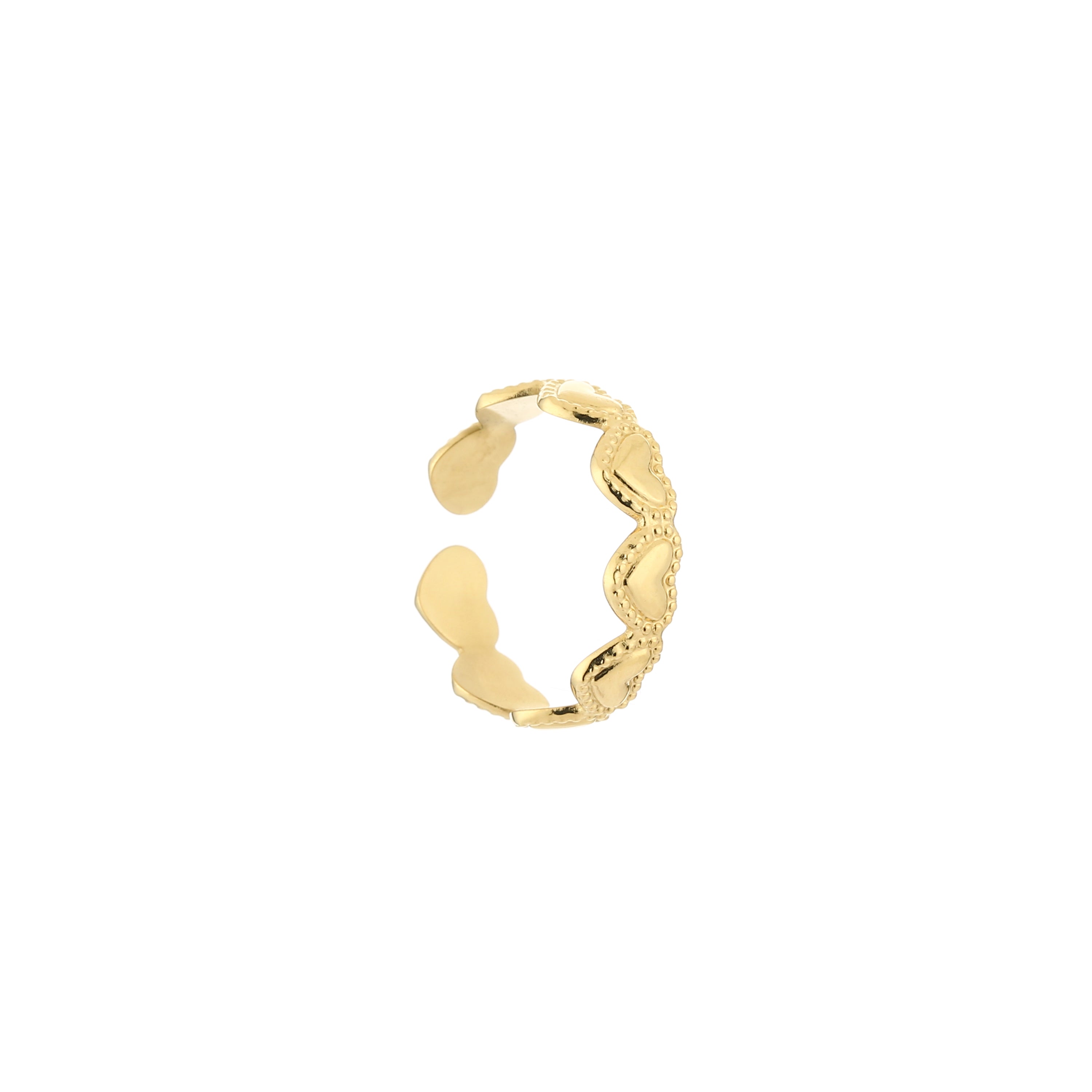 Structured Heart Ring