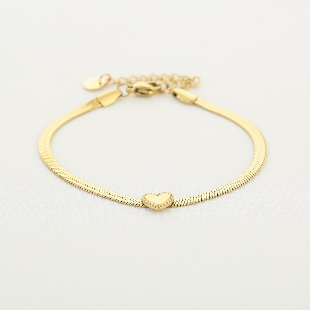 Snake Heart Armband