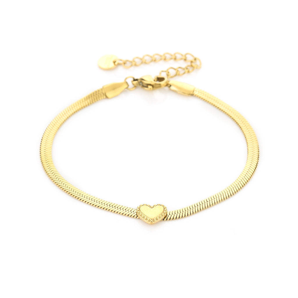Snake Heart Armband