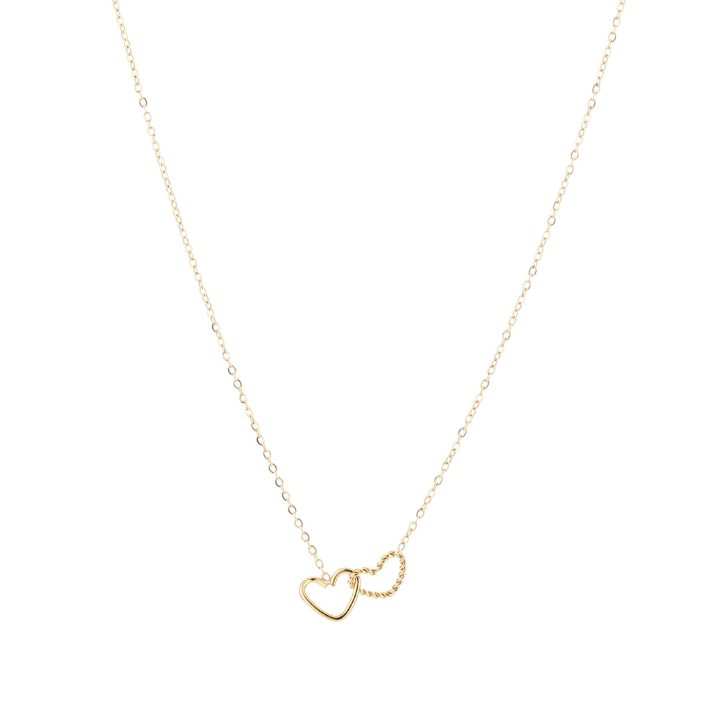 Linked Heart Ketting
