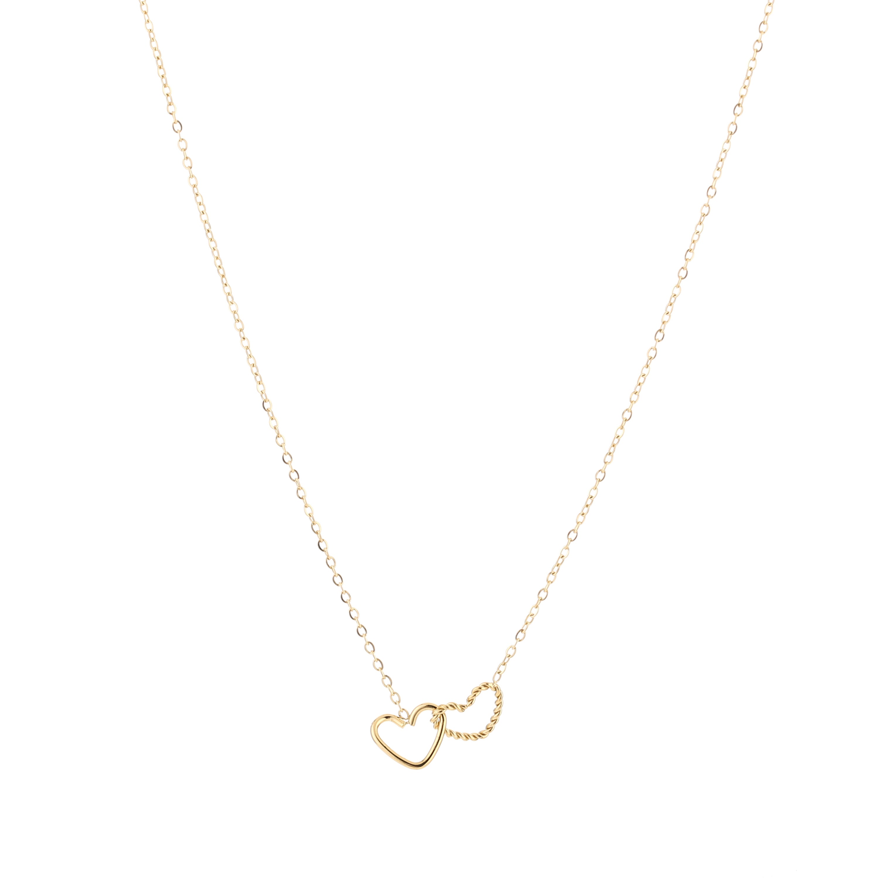 Linked Heart Ketting