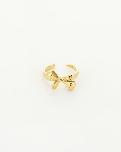 Omgekeerde Strik Ring - Goud