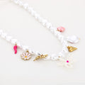 Pearls Ketting Flower - Goud