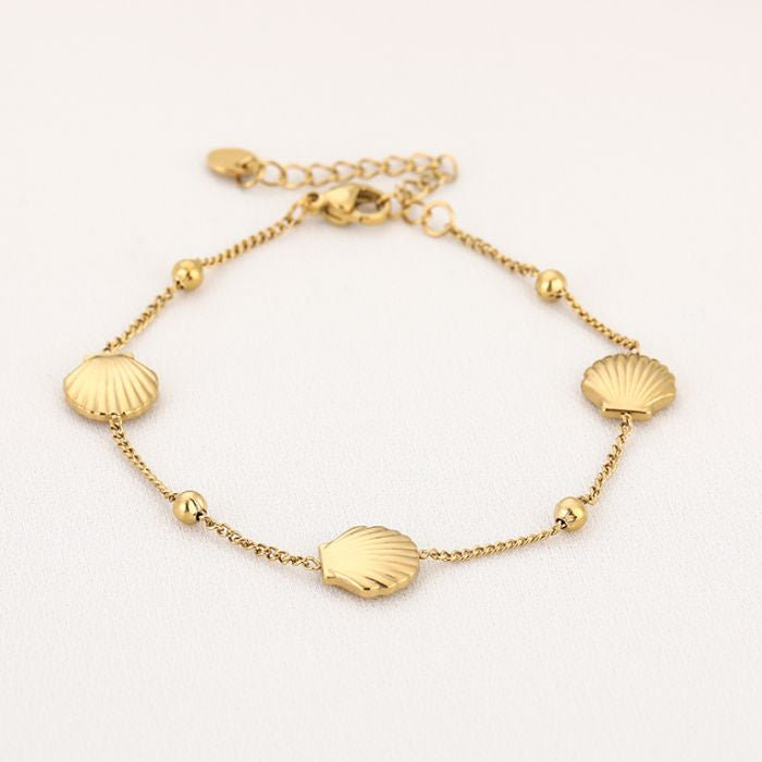 Shells Armband - Goud