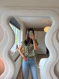 Liya Blouse - Groen/lichtgroen