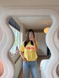 Santa Monica Shirt - Geel/roze