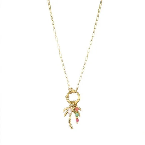 Palm Springs Ketting - Goud